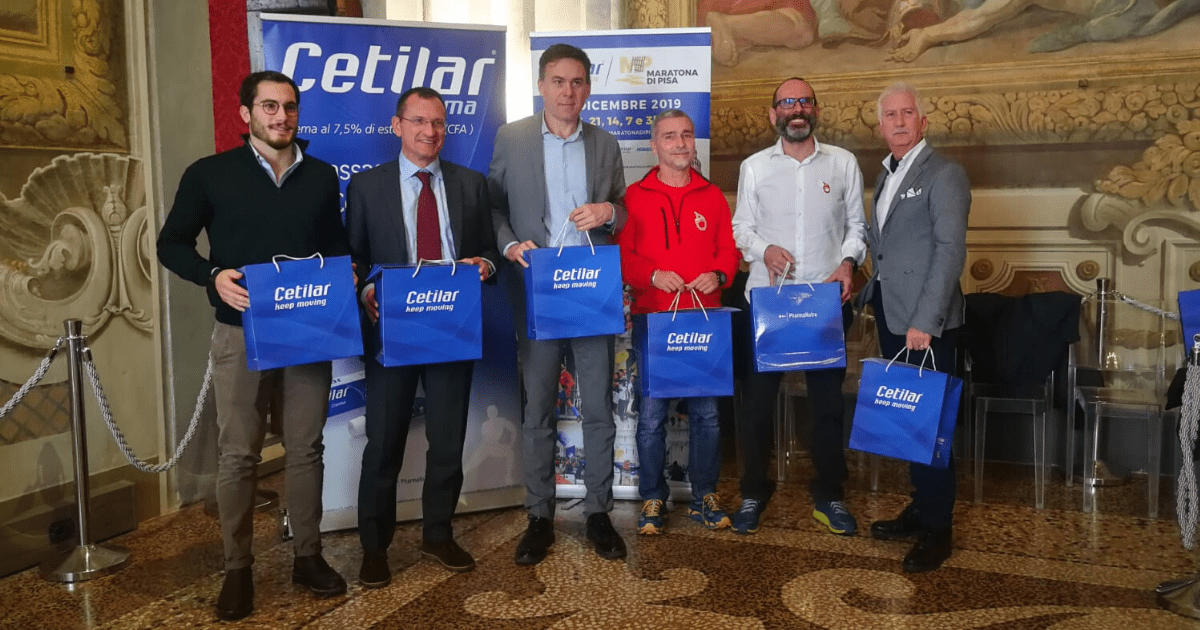 cetilar maratona di pisa 2019 conferenza stampa presentazione maratona