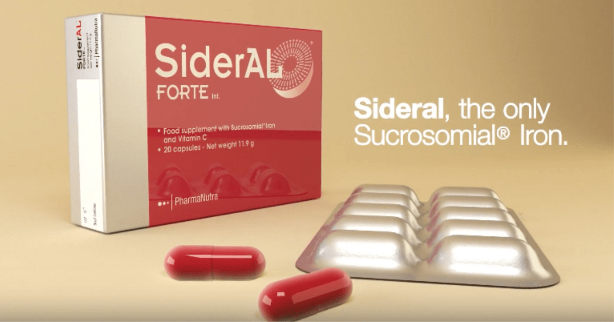 SiderAL® Forte è il complemento nutrizionale più venduto in Italia