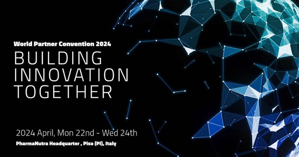 PharmaNutra World Partner Convention PharmaNutra 2024 - locandina evento